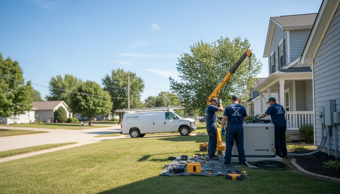 Generator Installation in Webster, TX near me